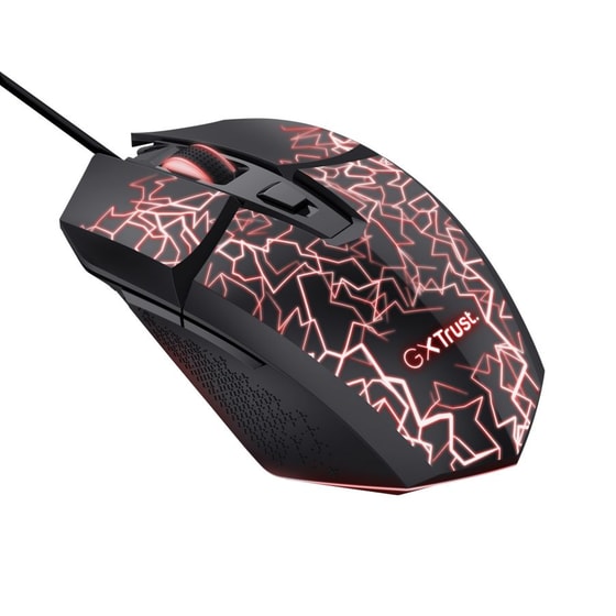 Trust GXT 113 Felox Gaming mouse USB Type-A Optical 6400 DPI - Μαύρο image 1