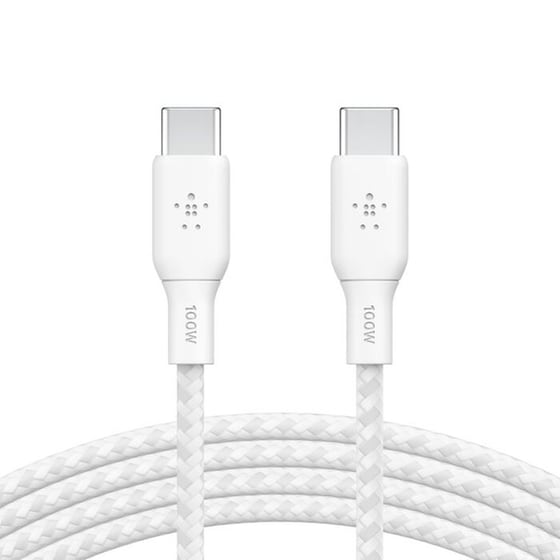 Καλώδιο δεδομένων Belkin BoostCharge USB-C 100W - White image 0