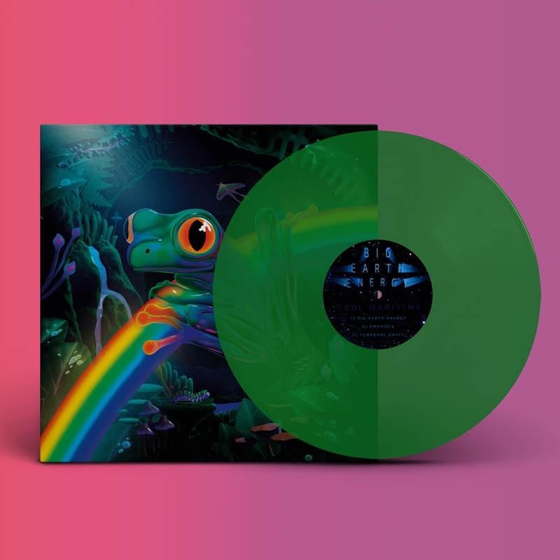 Big Earth Energy (LimitedTransparent Frog Green Viny