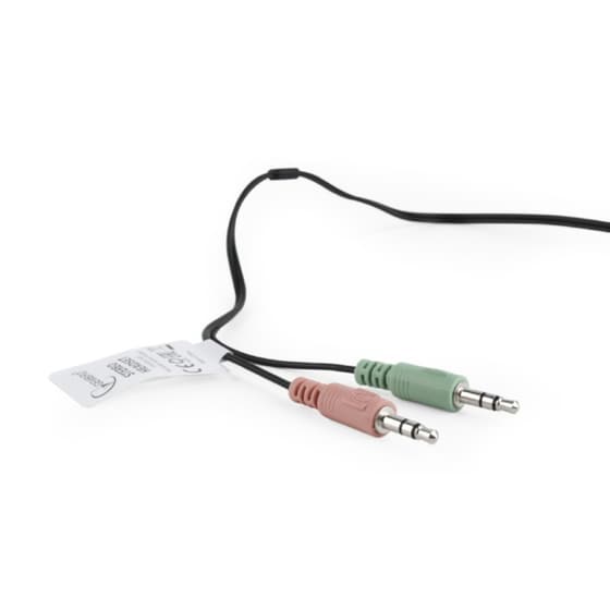 Ακουστικά Headset Gembird MHS-001 με Μικρόφωνο - Μαύρο image 4