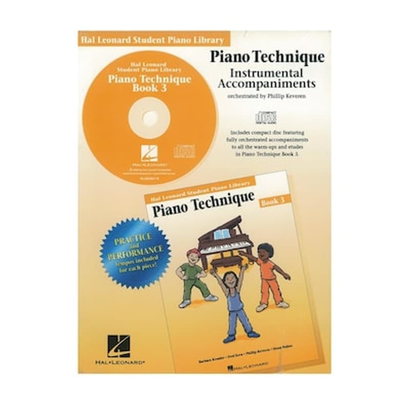 HAL LEONARD Hal Leonard Student Piano Library - Piano Technique, Book 3 (cd Accompaniment)