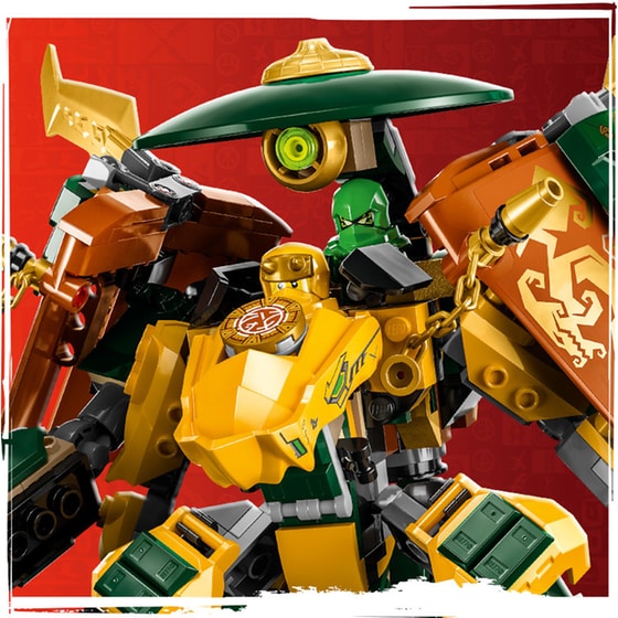 LEGO® Ninjago Lloyd and Arin's Ninja Team Mechs (71794) image 6