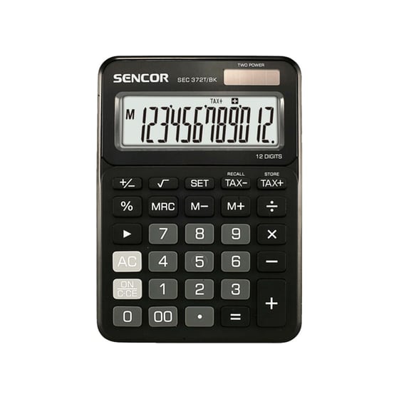 Αριθμομηχανή Γραφείου Sencor 372T-ΒΚ/12 image 0