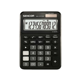 Αριθμομηχανή Γραφείου Sencor 372T-ΒΚ/12