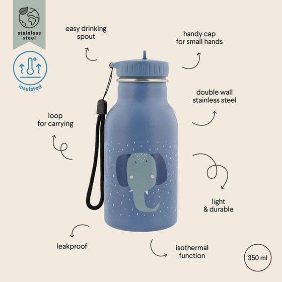 Μπουκάλι Θερμός Trixie Ελέφαντας 350 ml image 2