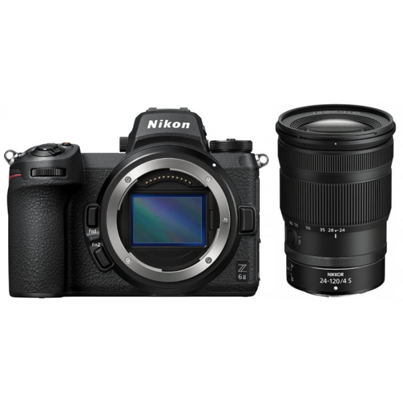 NIKON Φωτογραφική Μηχανή Mirrorless Nikon Z 6II Kit 24-120mm f/4 S - Μαύρο