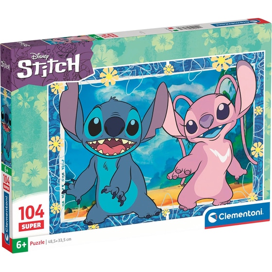 Παιδικό Παζλ Clementoni Super Disney Stitch (104 Κομμάτια) image 0