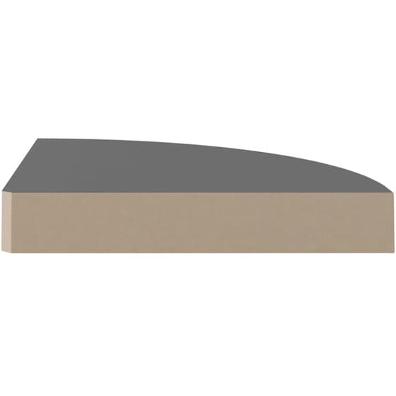 Ράφια Τοίχου VidaXL από MDF 25x25 cm 4 Τμχ - Γκρι image 4