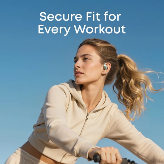 Ακουστικά Bluetooth Soundcore AeroFit 2 - Minty Green image 4