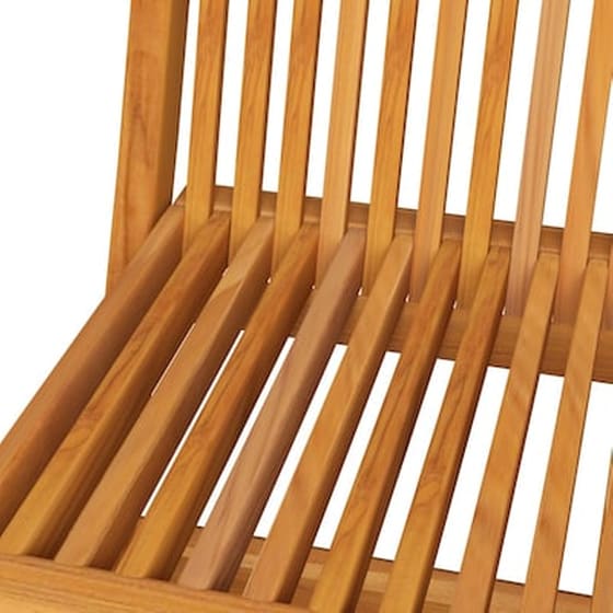 Καρέκλες Κήπου Vidaxl από Μασίφ Ξύλο Teak με Μαξιλάρια 2 Τεμ. 47x60x89cm - Ανθρακί image 5