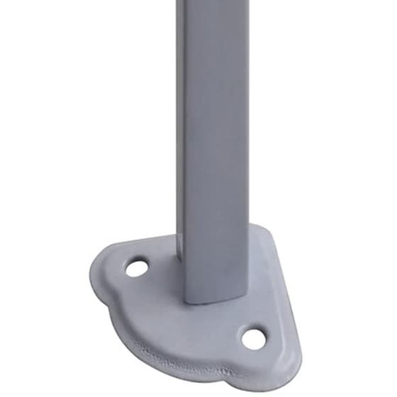 Κιόσκι Vidaxl Ατσάλι Πτυσσόμενο 2x2m - Κρεμ image 5