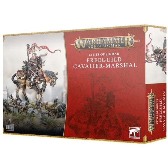 Cities Of Sigmar: Freeguild Cavalier Marshal Warhammer: Age of Sigmar GAMES WORKSHOP image 0