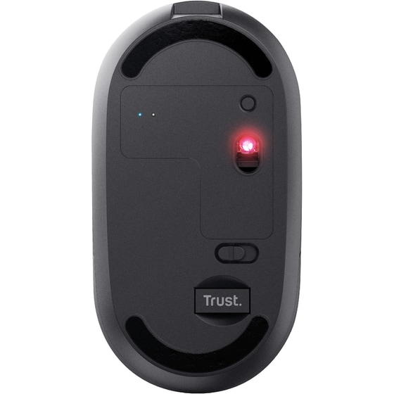 Trust Puck Rechageable Ασύρματο Ποντίκι Μαύρο image 3