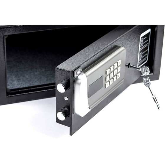 Χρηματοκιβώτιο Osio OSB-2043BL - Μαύρο image 4