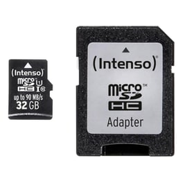 Intenso Professional microSDHC 32GB Class 10 U1 UHS-I με αντάπτορα
