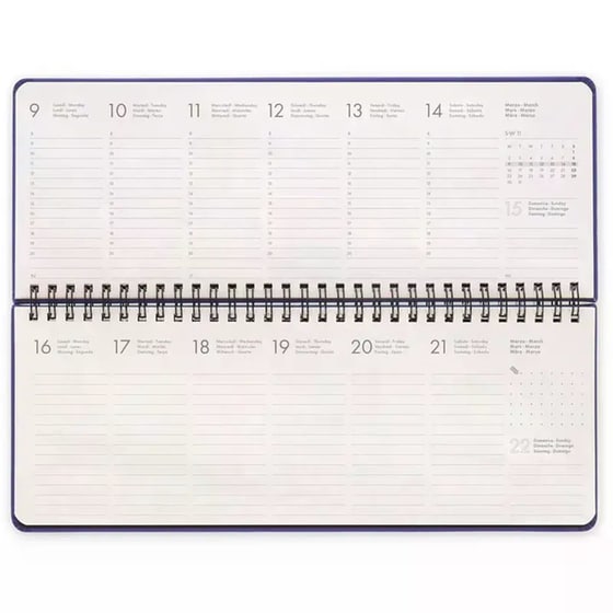 Ημερολόγιο Desk Planner Legami 2026 12Μ Future Dusk image 2