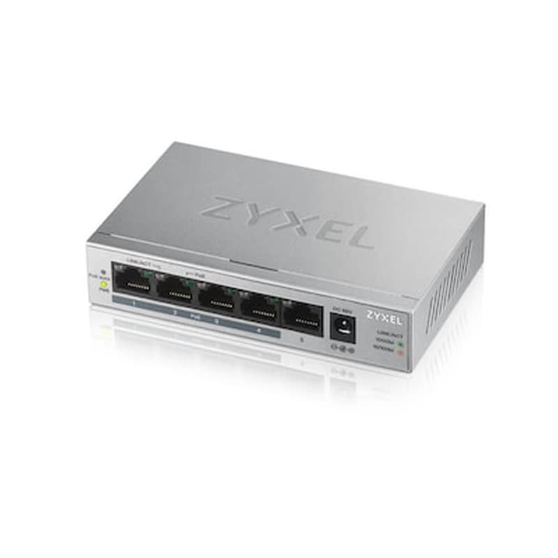 ZYXEL Zyxel GS1005HP Network Switch Unmanaged Gigabit Ethernet (1000 Mbps) PoE Support