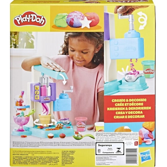 Hasbro Play-Doh Rainbow Swirl Ice Cream Σετ image 5