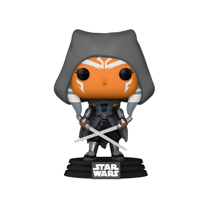 FUNKO Pop! Star Wars: The Mandalorian - Ahsoka (Hooded) Bobble-Head #467 Vinyl