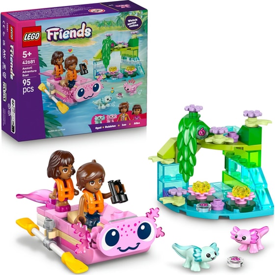 LEGO® Friends Βάρκα-Αξολότλ για Περιπέτειες (42681) image 6