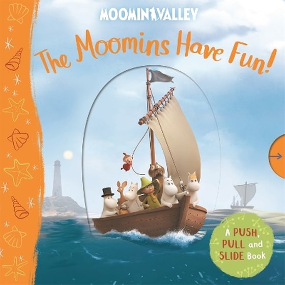 The Moomins Have Fun! A Push, Pull and Slide Book image 0