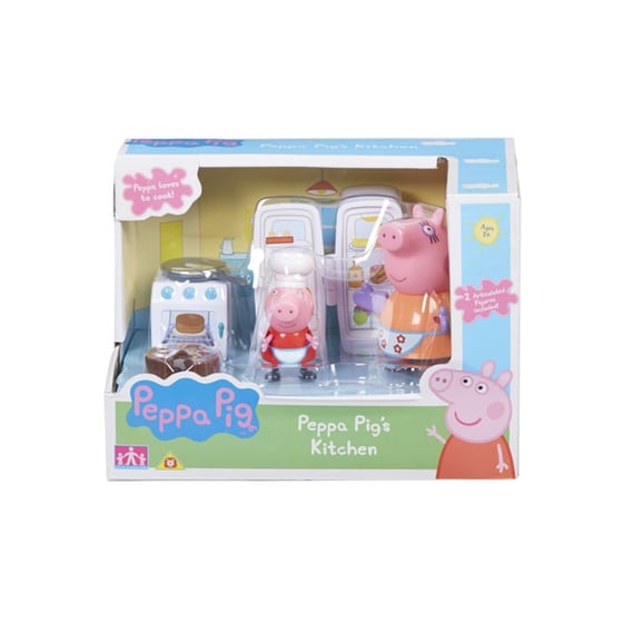 Peppa Pig Κουζινα Καμπινγκ Με 2 Φιγουρες Ppc40000 image 2