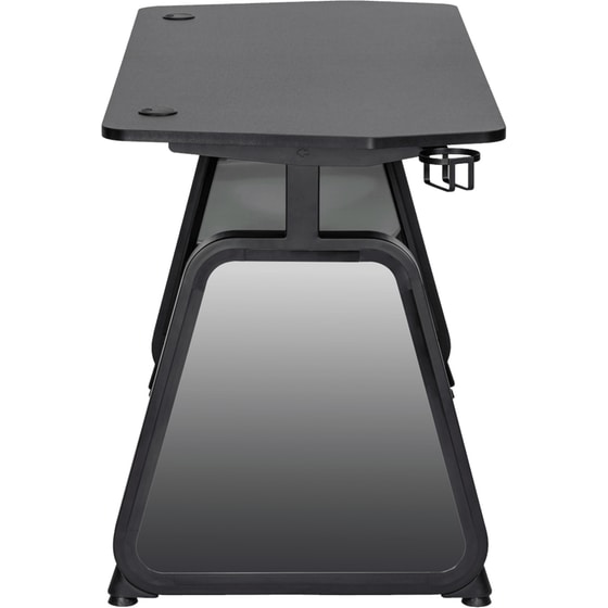 Γραφείο Gaming White Shark Medusa από Μοριοσανίδα 136x60x75 cm - Μαύρο image 1