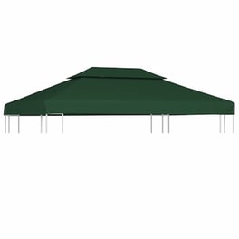 Κάλλυμα Vidaxl για Κιόσκι 3x4m - Πράσινο