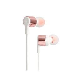 Ακουστικά Handsfree JBL T210 3.5mm Jack - Ροζ- Χρυσό