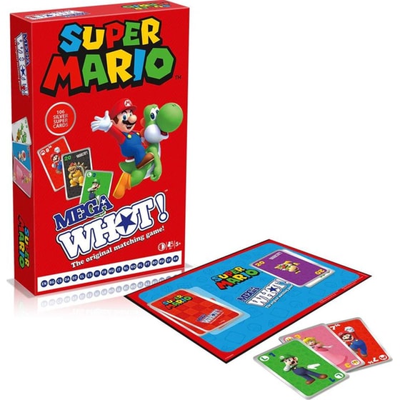 Παιχνίδι με Κάρτες Winning Moves Mega Whot Super Mario image 1