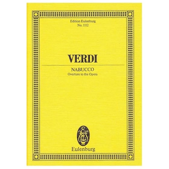 Verdi - Nabucco Overture [pocket Score] image 0