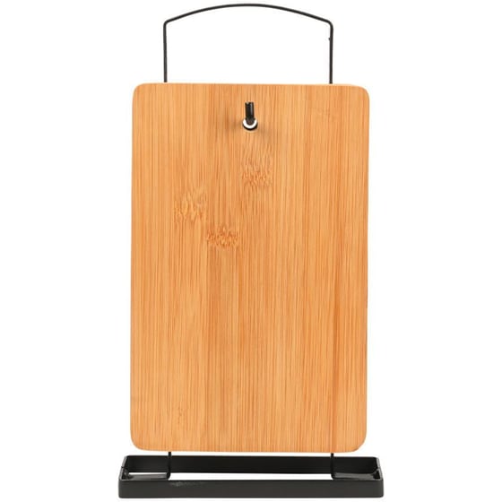 ESTIA 01-20804 Σετ Ξύλα Κοπής με Βάση Καφέ image 1