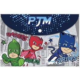 Φάκελος Διακάκης Με Κουμπί A4 PJ Masks