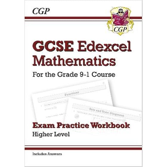 New GCSE Maths Edexcel Exam Practice Workbook: Higher - includes Video Solutions and Answers image 0