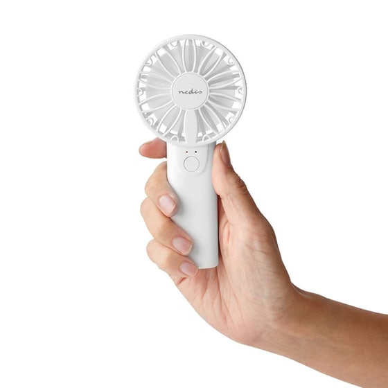 NEDIS HANDHELD FNHH1WT Mini Φορητός Ανεμιστήρας 0.9W 6cm image 1