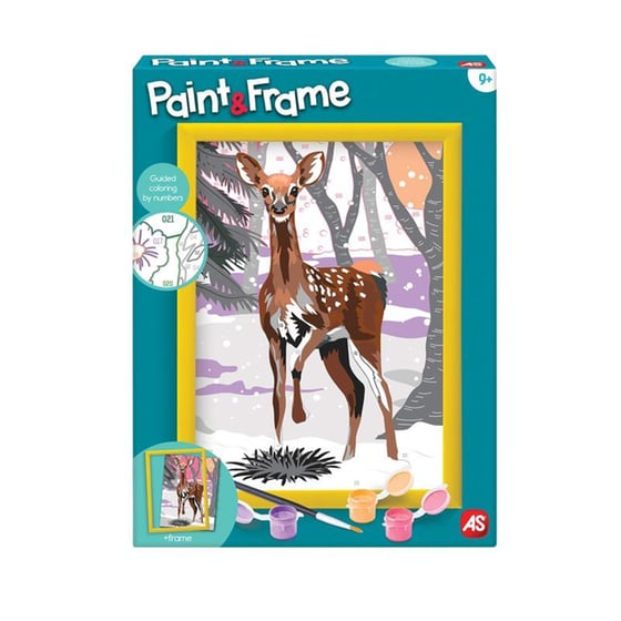 AS Company Paint & Frame Ζωγραφίζω Με Αριθμούς Snow Deer image 0