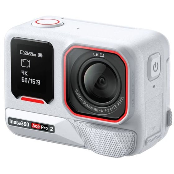 Action Camera Insta360 Ace Pro 2 (Xplorer Bundle) 8K- Arctic White image 3