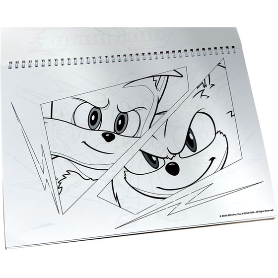 Μπλοκ Ζωγραφικής Gim A4 Sonic 3 image 3