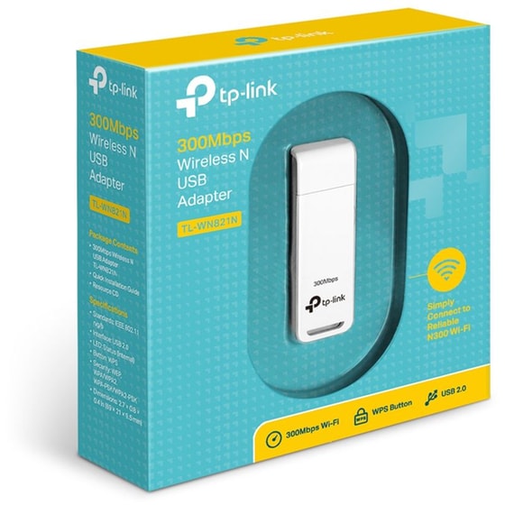 TP-Link TL-WN821N Αντάπτορας Δικτύου Ασύρματη Σύνδεση 300Mbps image 1