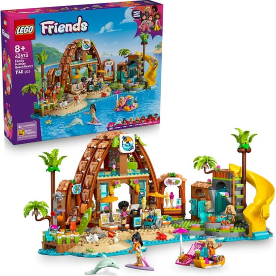 LEGO® Friends Family Vacation Beach Resort (42673) image 1