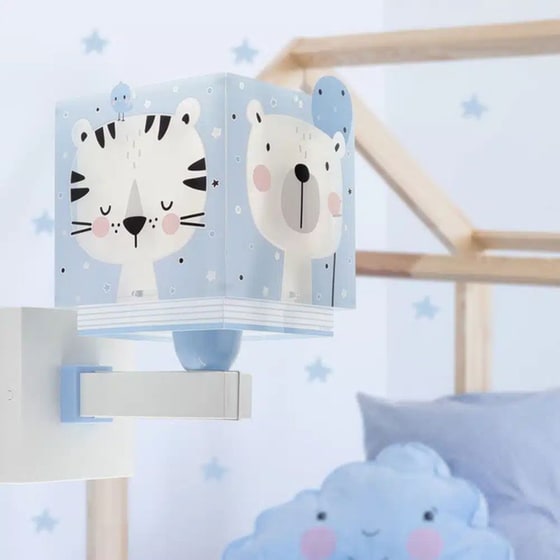 Παιδικό Φωτιστικό Τοίχου Ango Baby Jungle 63119T - Γαλάζιο image 4