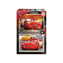 Παιδικό Παζλ Educa 2x48 Cars 3  (17177) (48 Κομμάτια)