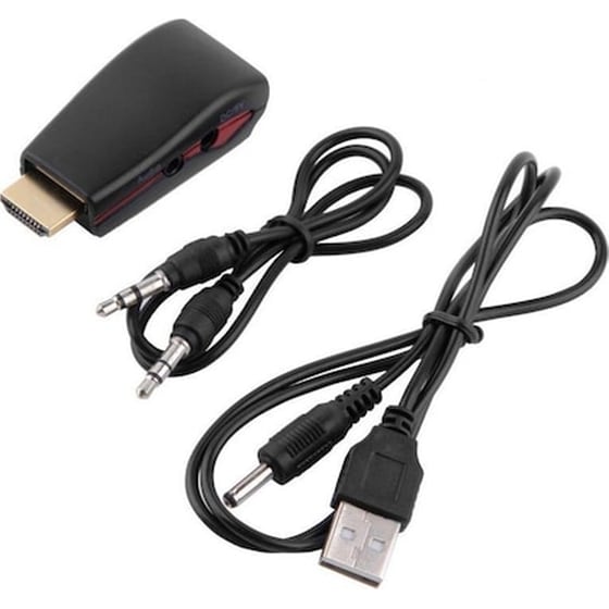 Powertech Hdmi Male - 3.5mm / Vga Female (cab-h076) image 0