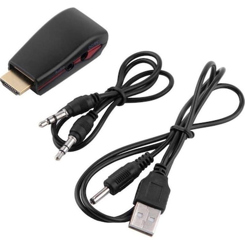 POWERTECH Powertech Hdmi Male - 3.5mm / Vga Female (cab-h076)