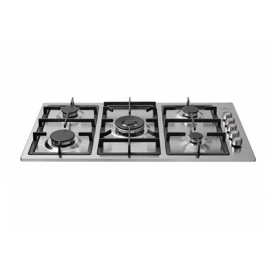 MONDIN FQ905VTGVX(GN) 51 cm Inox Εστία Αερίου Αυτόνομη image 2