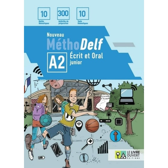Nouveau Méthodelf A2 Ecrit Et Oral Methode Pack (+ Test Et Entrainement ) image 0