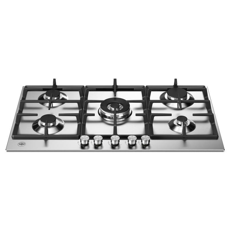 LA GERMANIA LA GERMANIA P905CLAGX(GN) 89 cm Inox Εστία Φυσικού Αερίου Αυτόνομη