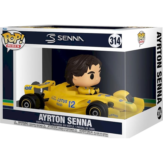 Funko Pop! Rides: Senna - Lotus Ayrton Senna #314 (Deluxe) image 1