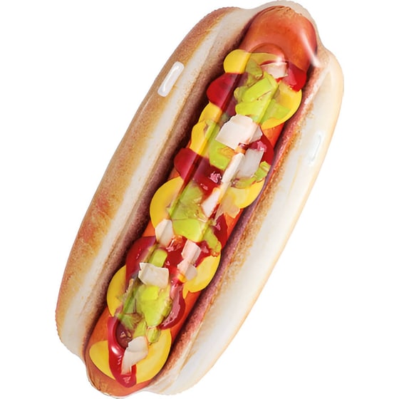 Στρώμα Θαλάσσης Intex Hotdog 180 cm - Πολύχρωμο image 3