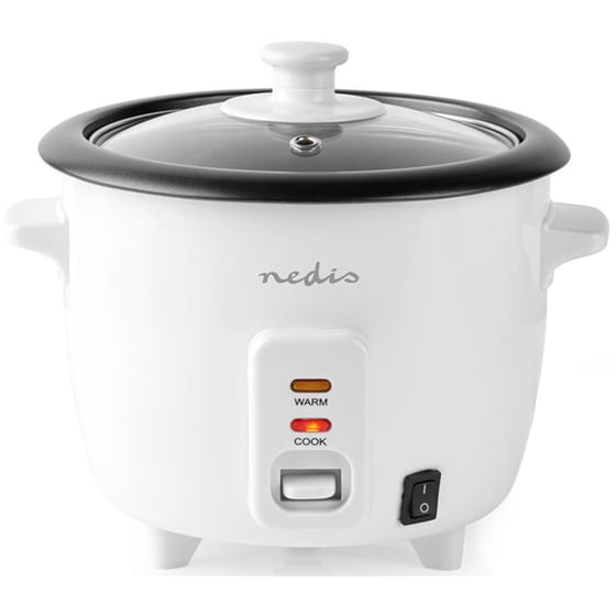 Βραστήρας Ρυζιού NEDIS KARC06WT 300 W 0.6 L Λευκό image 0